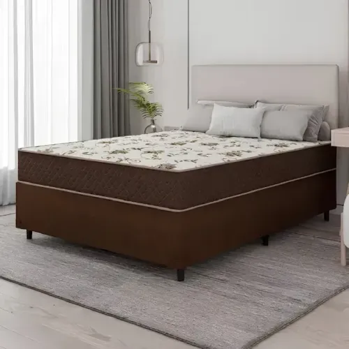 Conjunto Base e Colchão Casal D33 (PRODUTO COM ESTOQUE)