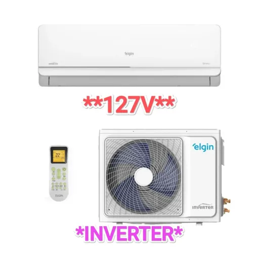 Ar Split Elgin Inverter 12000 BTUs + *127V + Novo + Nota + Garantia+ Cartão 12x!!!