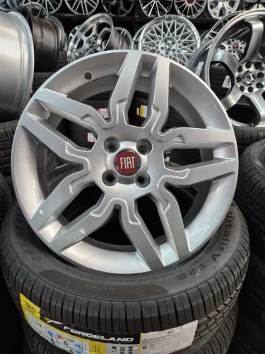 Jogo de rodas Fiat ideia aro 17 4x98 zunky