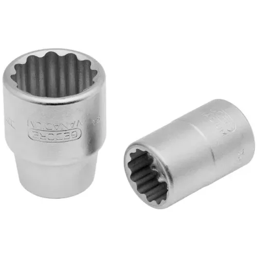  Soquete 24 mm estriado encaixe 3/4" - GEDORE 