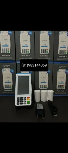 Máquina de cartão Point Pro3 - Nova