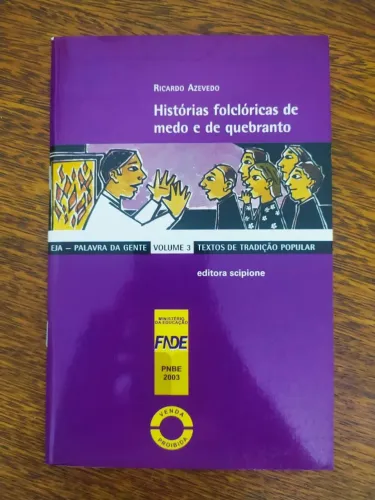 Livro Histórias Folclóricas De Medo E De Quebranto De Ricardo Azevedo