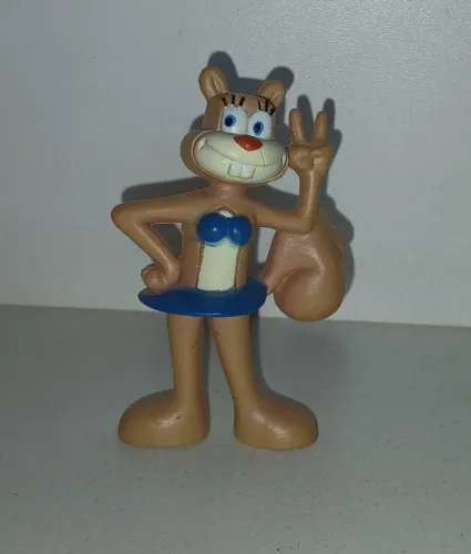 BONECO SANDY BOCHECHAS BOB ESPONJA DE BIQUINI