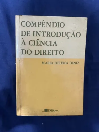 Livro - Compêndio De Introdução À Ciência Do Direito