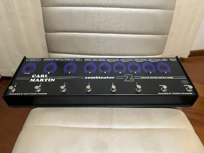 Pedal Controlador de pedais Carl Martin Combinator 2 - Conservadão!!