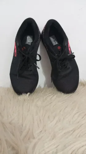 Tênis Olympikus Preto Rosa 34