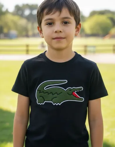 Camiseta infantil Lacoste Regular Fit 4 