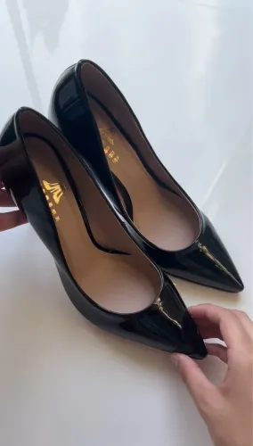 Sapato Scarpin Verniz Social - Tam 35