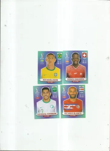 FIGURINHAS COPA 2022 4 FIGURINHAS - 30.00