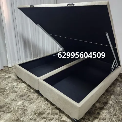 Box baú Queen Size feito todo na  madeira 158x198x43 
