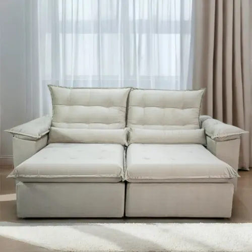 SOFÁ HELLO RETRÁTIL RECLINÁVEL SUPER CONFORTO SURPREENDA-SE!! 727TT6