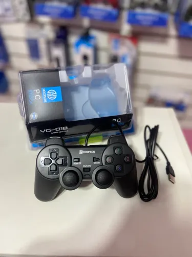 Controle Gamer USB PC e PS3 Hoopsom VG-018 - Novo