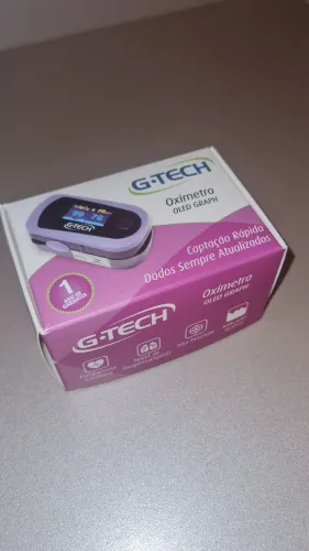 Oxímetro de Pulso G-TECH OLED GRAPH