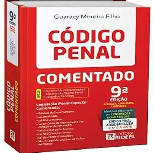CODIGO PENAL COMENTADO - 9ª ED - 2020