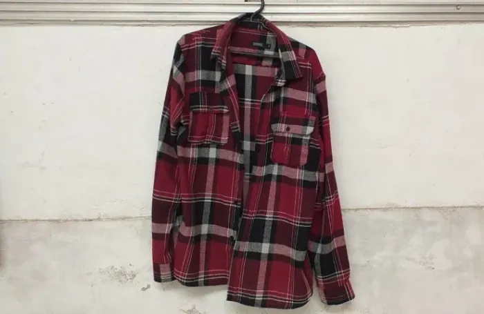Jaqueta xadrez masculina