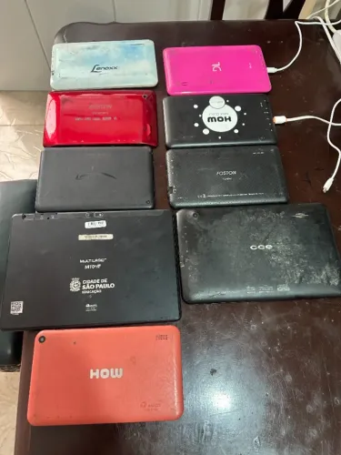 lote de tablet de várias marcas