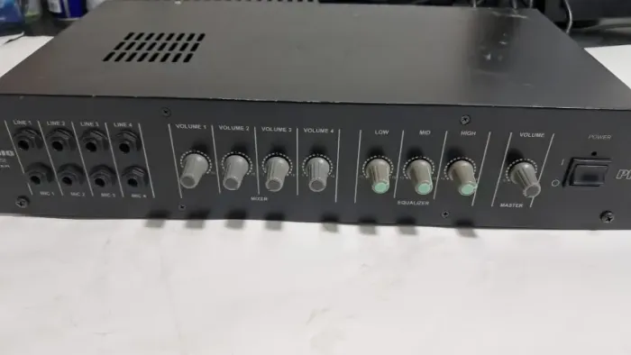 Potencia Cabeçote Autoamplificado Mark Audio PM4 800