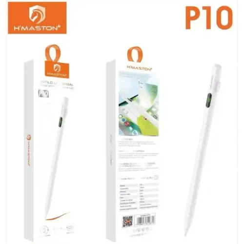 H?MASTON P10 Caneta Touch Screen Ponta Fina Desenho IPad IPhone Android Alta Precisa?o