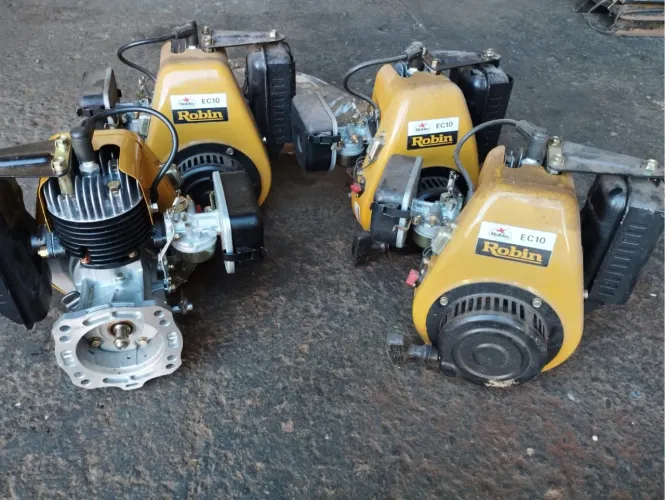 Motor a gasolina Robin EC10 para Sapo Compactador.