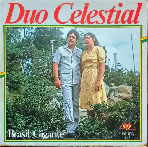 Lp Disco de Vinil Gospel Evangélico Duo Celestial - Brasil Gigante