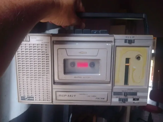 Rádio motoradio RGP-m21 gravador 