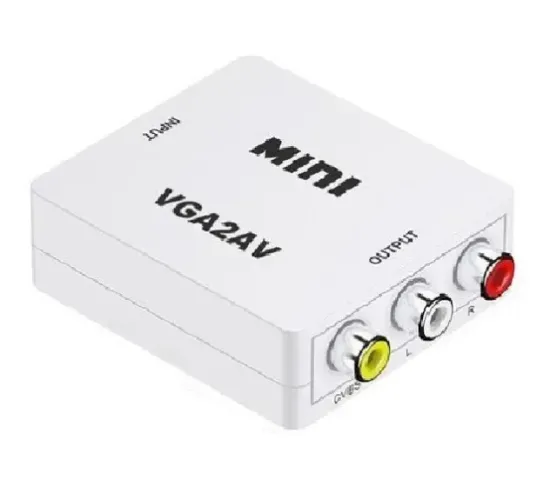 Conversor Adaptador Vga para RCA Av (audio E Video)