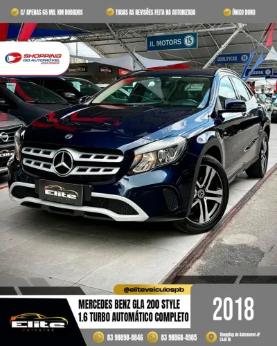 Mercedes-Benz GLA 200 Style 1.6 TB 16v/flex Aut. 2018