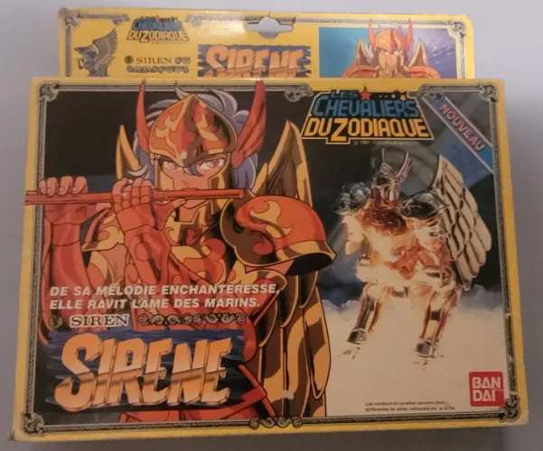 Boneco Caveleiros do Zodíaco - SORENTO de SIRENE (SIREN) - BAN DAI