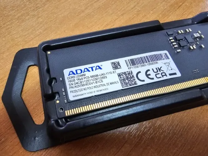 Memória DDR5 16GB 5600Mhz Adata