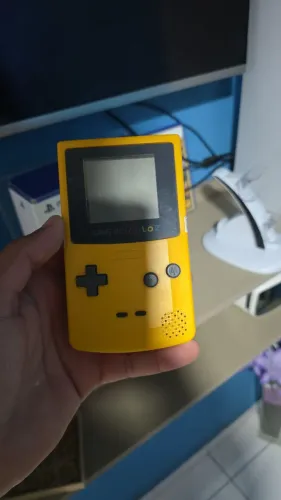 Game boy color funcionando perfeitamente