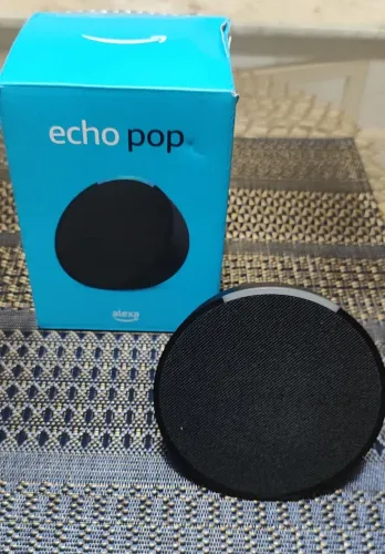Alexa Amazon Echo Pop Preta com Caixa Original - R$ 220,00