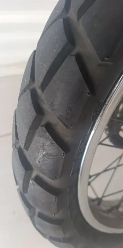 Par PNEUS METZELER LANDER 80/90 r21 e 120/80/18 dianteiro e traseiro