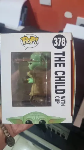 Funko Pop Star Wars Mandalorian The Child With Cup 378