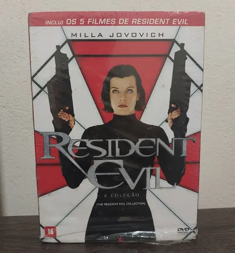 Coleção em dvd Resident evil - Com 5 filmes da franquia - em excelente estado