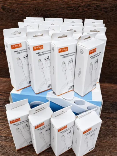 Kit Atacado Cabos Para iPhone e Android - com 20 uni