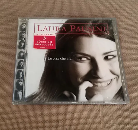 Cd Laura Pausini - Le cose che vivi/Ed. Brasileira/Excelente 
