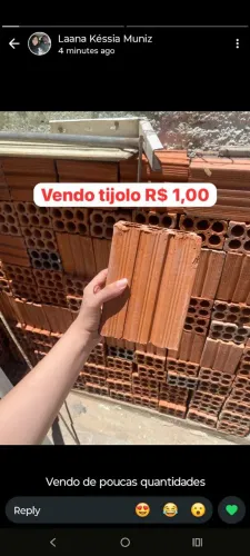 Vendo tijolos