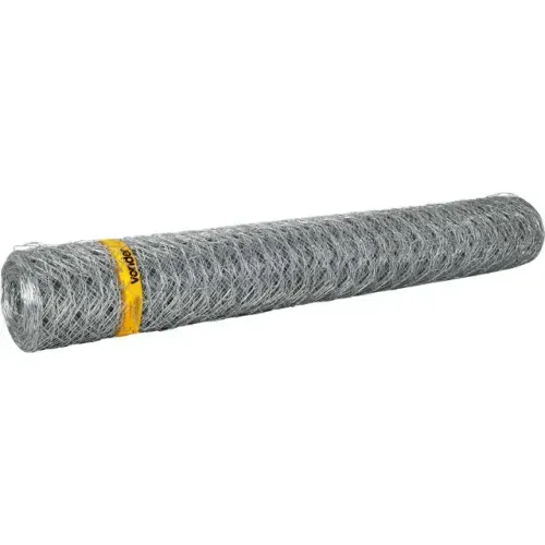 Tela metálica hexagonal, mangueirão, malha 3", 16 BWG x 1,8 m, com 50 m, VONDER