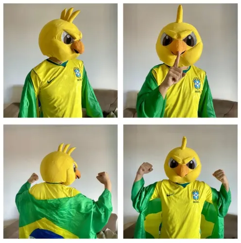 Kit torcedor do Brasil