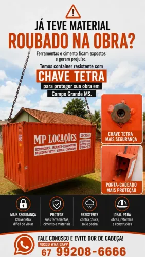Conteiner Container depósito almoxarifado locação 