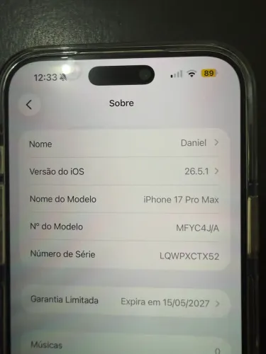 Iphone 17 ProMax 512GB