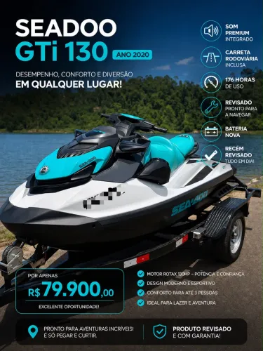 Jetski Seadoo GTI 130 2020