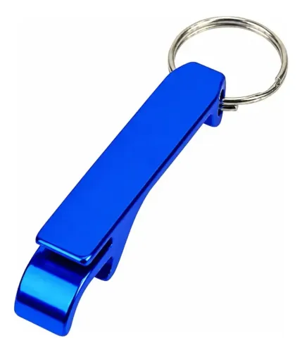 Kit 47 Chaveiros Abridor de Garrafa Pé de Galinha para Personalização | Azul