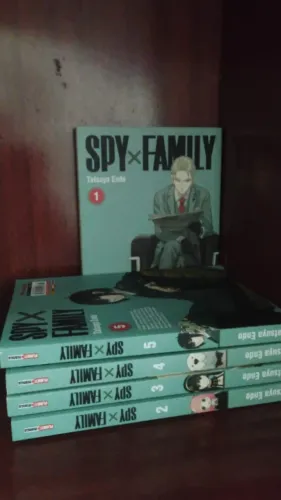 Spy Family 1 ao 5 mangá