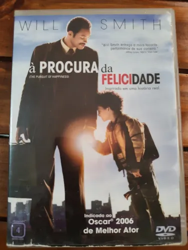 DVD do filme: A procura da felicidade 