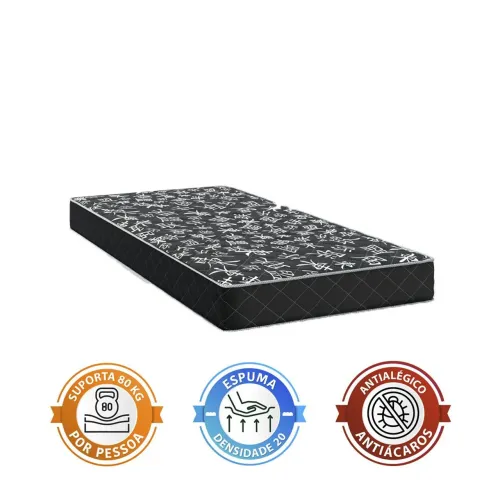 Colchão de solteiro D20 produto novo