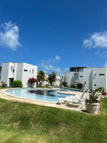 Flat em condomínio paraíso de maracajaú IV