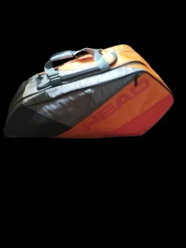 Raqueteira dupla Head 6R Elite Performance compart integrado p/ tênis e roupas NOVA ZERO