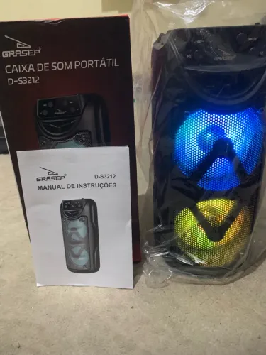 Caixa de som portátil- Bluetooth usb