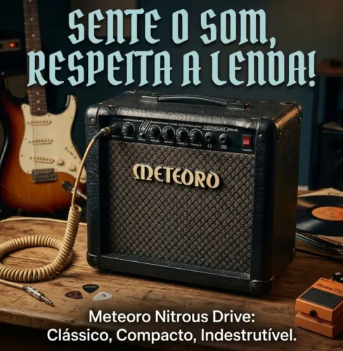 Amplificador de guitarra METEORO Nitrous